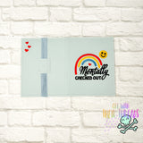 DIGITAL DOWNLOAD Mentally Checked Out A6 Notebook Cover