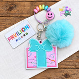 DIGITAL DOWNLOAD Applique Present Gift Card Holder Ornament Gift Tag