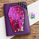 DIGITAL DOWNLOAD A6 Applique Shaker Coffin Notebook Cover Holder