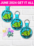 DIGITAL DOWNLOAD Snoot Boop Alligator Crocodile Key Chain Snap Tab