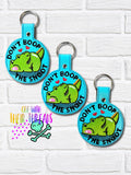 DIGITAL DOWNLOAD Snoot Boop Alligator Crocodile Key Chain Snap Tab