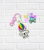 DIGITAL DOWNLOAD Rainbow Troll Snap Tab Key Chain INCLUDED MAY 2024 MYSTERY BUNDLE