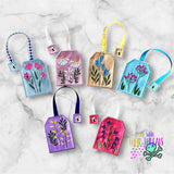 DIGITAL DOWNLOAD Wildflower Tea Bag Bookmark Bundle