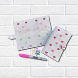 DIGITAL DOWNLOAD Quilted Heart Top Load Notebook Cover 2 DESIGNS INCLUDED