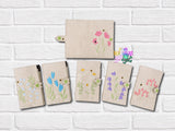 DIGITAL DOWNLOAD Wildflower Top Load Notebook Holder Bundle 6 DESIGNS INCLUDED