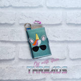 DIGITAL DOWNLOAD ITH Unicorn Snap Tab Wallet
