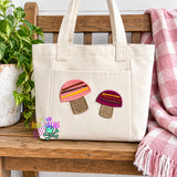 DIGITAL DOWNLOAD Retro Toadstool Patch Set 3 SIZES INCLUDED