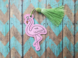 DIGITAL DOWNLOAD 4x4 Magical Flamingo Bookmark
