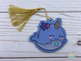 DIGITAL DOWNLOAD 4x4 Narwhal Bookmark