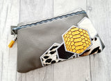 DIGITAL DOWNLOAD Honeycomb Applique Clutch OWTT