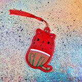 DIGITAL DOWNLOAD Watermelon Kitty Bookmark