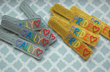 DIGITAL DOWNLOAD Pride Ally Snap Tab Set