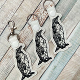 DIGITAL DOWNLOAD Geometric Penguin Snap Tab