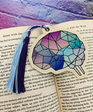 DIGITAL DOWNLOAD Geometric Brain Bookmark