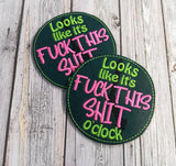 DIGITAL DOWNLOAD Looks Like It's F This S O'Clock Coaster