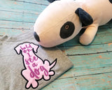 DIGITAL DOWNLOAD Hold On I See A Dog Cat Applique Bundle