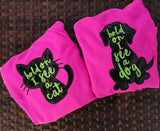 DIGITAL DOWNLOAD Hold On I See A Dog Cat Applique Bundle