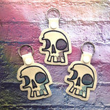 DIGITAL DOWNLOAD Fragmented Skull Snap Tab