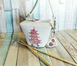 DIGITAL DOWNLOAD Chinese Take Out Box ITH Project and Charm Set 4 Sizes 6x10 and Up