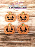 DIGITAL DOWNLOAD Kawaii Pumpkin Jack O' Lantern Feltie