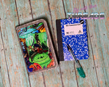 DIGITAL DOWNLOAD 5x7 Applique Mini Composition Notebook Cover UPDATED TO INCLUDE SHAKER OPTION