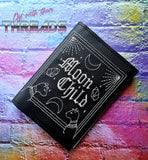 DIGITAL DOWNLOAD A6 Notebook Moon Child Cover