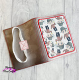 DIGITAL DOWNLOAD Applique A6 Notebook Holder Cover UPDATED TO INCLUDE SHAKER OPTION