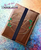 DIGITAL DOWNLOAD Pentagram A6 Notebook Holder Cover 2 Versions Included