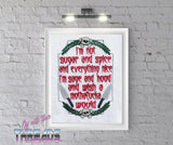 DIGITAL DOWNLOAD Sugar and Spice 4 SIZES INCLUDED