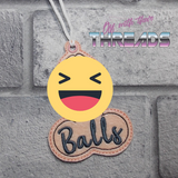 DIGITAL DOWNLOAD 4x4 Jingle My Balls Holiday Ornament