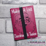 DIGITAL DOWNLOAD A6 Making A List Notebook Cover Holder