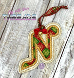 DIGITAL DOWNLOAD Applique Alphabet Ornament Bookmark Set 26 DESIGNS INCLUDED