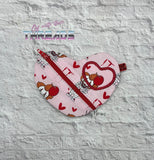DIGITAL DOWNLOAD Heart Shaped Bag Set 3 SIZES INCLUDED
