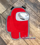DIGITAL DOWNLOAD Sus Dude Shaped Applique Zipper Bag Lined and Unlined
