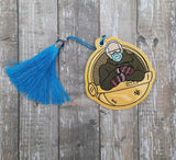DIGITAL DOWNLOAD Bernie Mittens In Pod Bookmark Ornament Gift Tag 2 OPTIONS INCLUDED