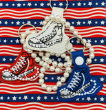 DIGITAL DOWNLOAD Chucks and Pearls Snap Tab Key Chain