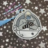 DIGITAL DOWNLOAD Bernie Mittens In Pod Bookmark Ornament Gift Tag 2 OPTIONS INCLUDED