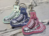 DIGITAL DOWNLOAD Chucks and Pearls Snap Tab Key Chain