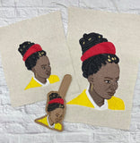 DIGITAL DOWNLOAD Amanda Gorman Embroidery Design 4 SIZES INCLUDED