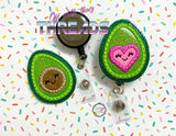 DIGITAL DOWNLOAD Applique Avocado Feltie Set