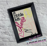 DIGITAL DOWNLOAD A Little Bit Alexis Schitt's Creek 3 SIZES INCLUDED