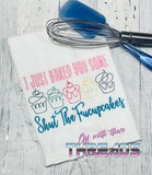 DIGITAL DOWNLOAD Shut The F Up Cupcakes Set 4 SIZES INCLUDED