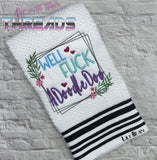 DIGITAL DOWNLOAD Well F*** A Doodle Doo Embroidery Design 4 Sizes