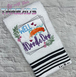 DIGITAL DOWNLOAD Well F*** A Doodle Doo Embroidery Design 4 Sizes