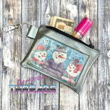 DIGITAL DOWNLOAD Top Zip Wallet Set 2 SIZES INCLUDED UNLINED