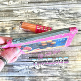 DIGITAL DOWNLOAD Top Zip Wallet Set 2 SIZES INCLUDED UNLINED