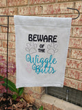 DIGITAL DOWNLOAD Beware of The Wiggle Butts Door Sign 4 SIZES INCLUDED
