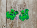 DIGITAL DOWNLOAD Loch Ness Monster Nessie Snap Tab Key Chain