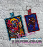 DIGITAL DOWNLOAD 5x7 Applique Vaccination Card Holder ID Gift Card Vaccine 2 SIZES AND 2 STYLES INCLUDED