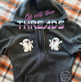 DIGITAL DOWNLOAD Applique Ghost 5 SIZES INCLUDED